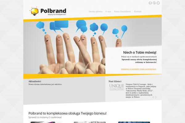Crown theme site design template sample