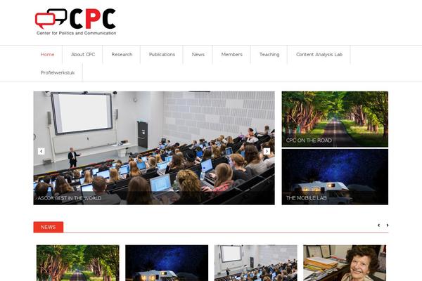 Twenty Minutes theme site design template sample