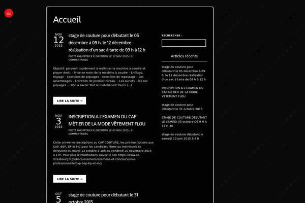Keres theme site design template sample