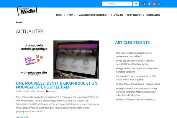 poleactionmedia.com site used Nematis