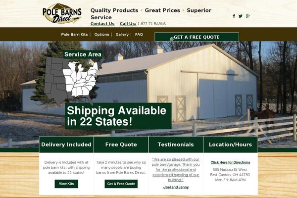 polebarnsdirect.com site used Pbd