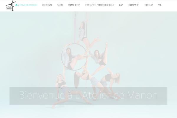 WaveRide theme site design template sample
