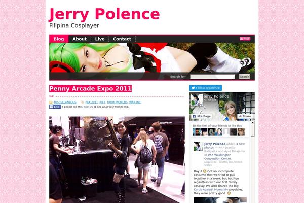 Fancy theme site design template sample