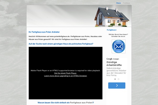 polenfertighaus.de site used Haus