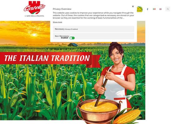 Risotto theme site design template sample