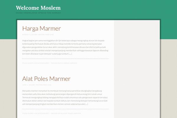 Going Green Pro theme site design template sample
