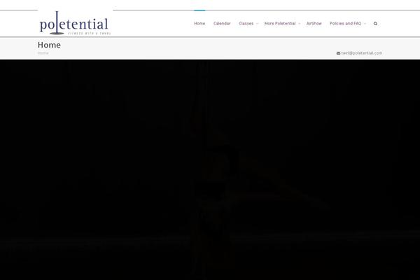 KLEO theme site design template sample
