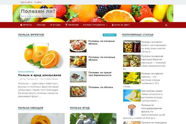 HitMag theme site design template sample