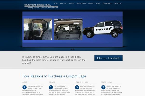 inFocus theme site design template sample