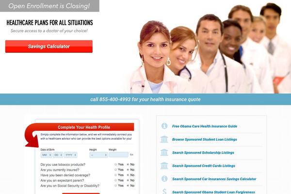 One Page theme site design template sample