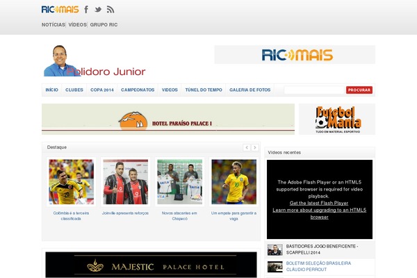 Site using Facebook to WordPress plugin