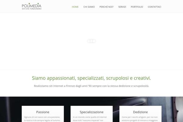 polimedia.net site used uDesign