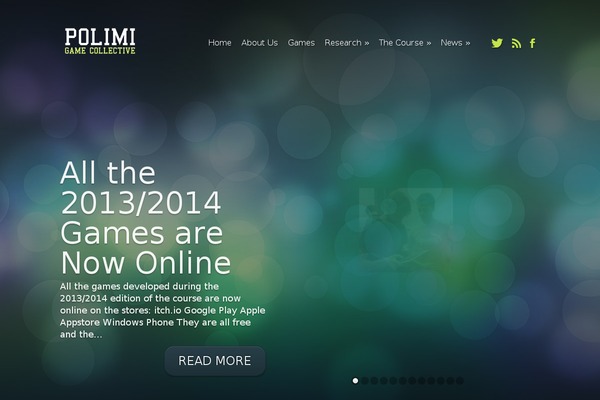 Fusion theme site design template sample