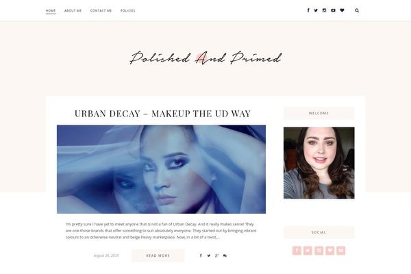 Helen theme site design template sample