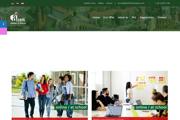 polishforforeigners.com site used Asop_main