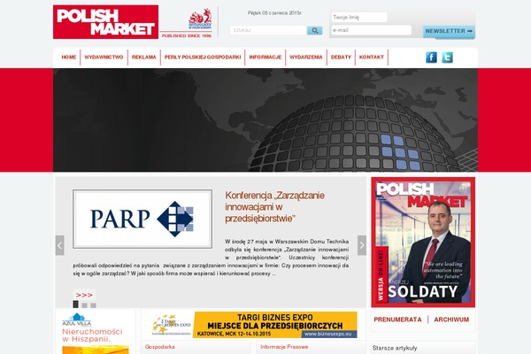 Barta theme site design template sample