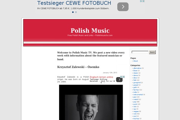 polishmusictv.com site used Poland