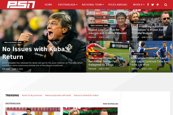 Top News theme site design template sample