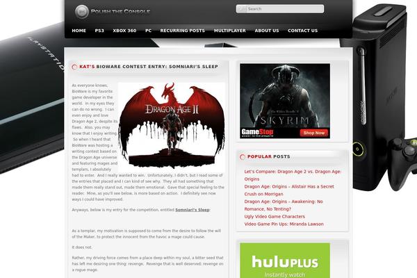 Dominion theme site design template sample