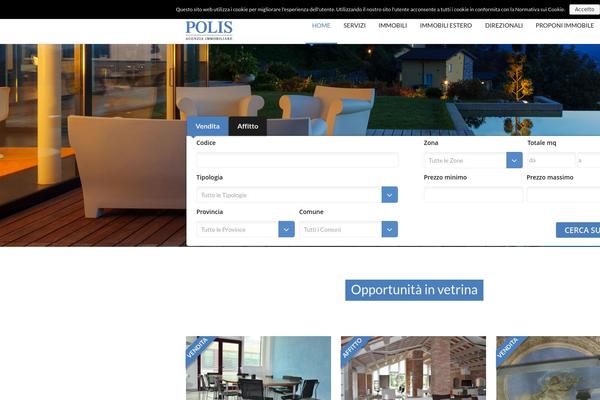 Realproperty theme site design template sample