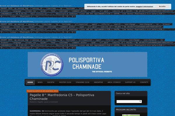 Parament theme site design template sample
