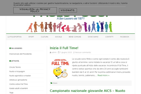 polisportivapaolopoggi.it site used Zerogravity-pro