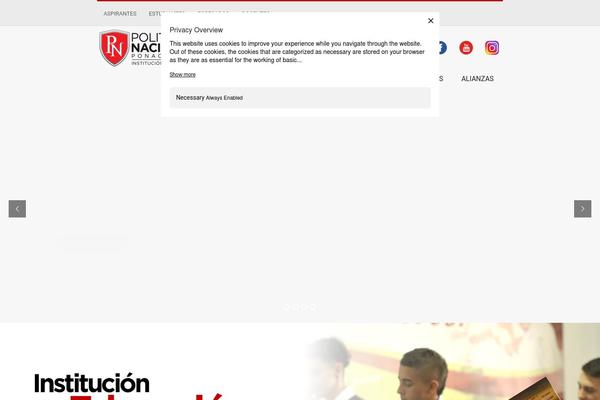 Site using Cmsmasters-mega-menu plugin