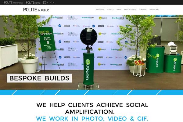 Miami theme site design template sample