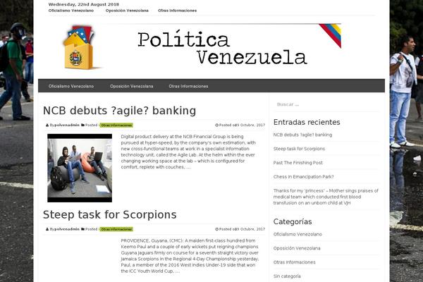 Smart Magazine theme site design template sample