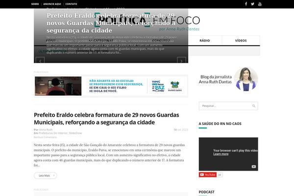 Site using Auto Last Youtube Video plugin
