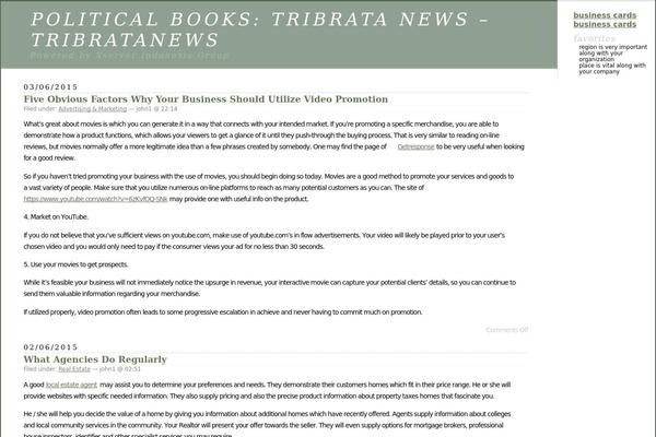 Classic theme site design template sample