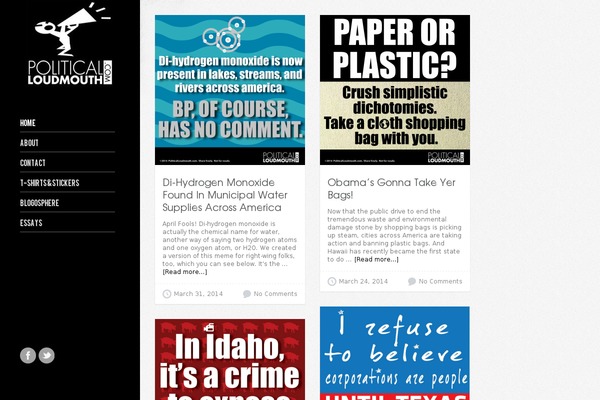 Blink theme site design template sample
