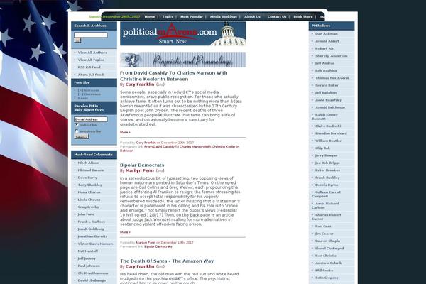 Pm theme site design template sample