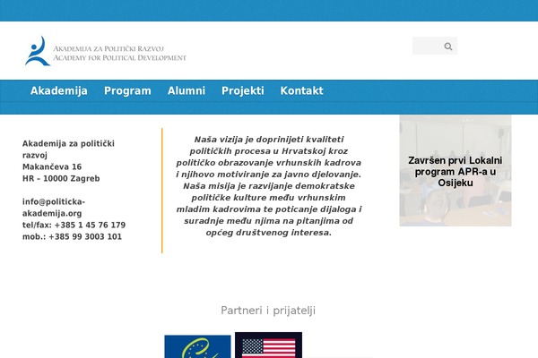 Site using Easy Content Slider plugin