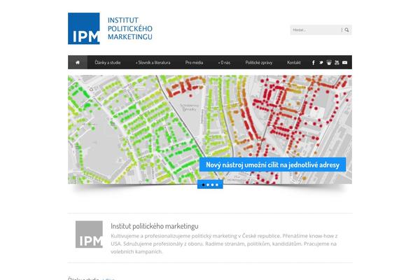 politickymarketing.com site used Blue Diamond