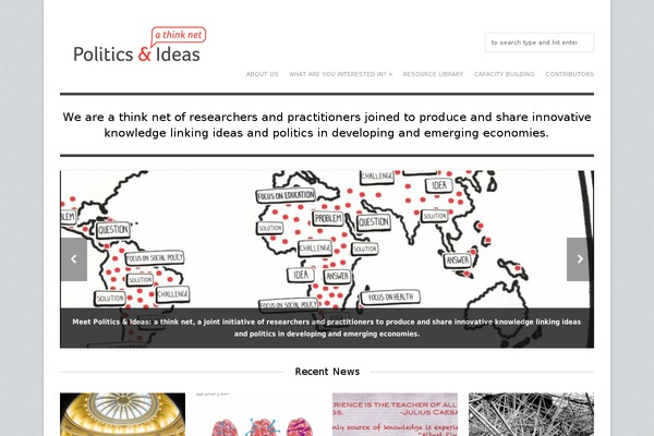 Adapt theme site design template sample