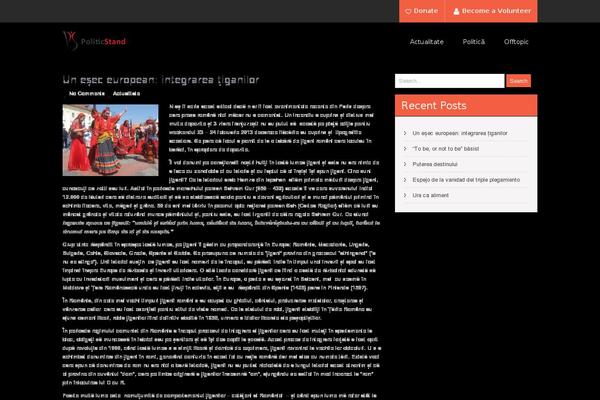 SKT Charity theme site design template sample
