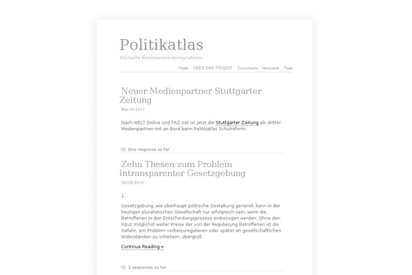 Clear theme site design template sample