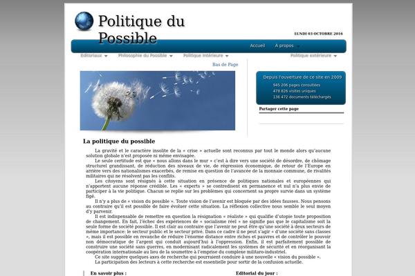 politique-du-possible.org site used Revolution_news-30