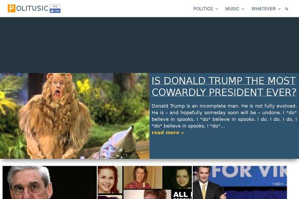 Fluida theme site design template sample
