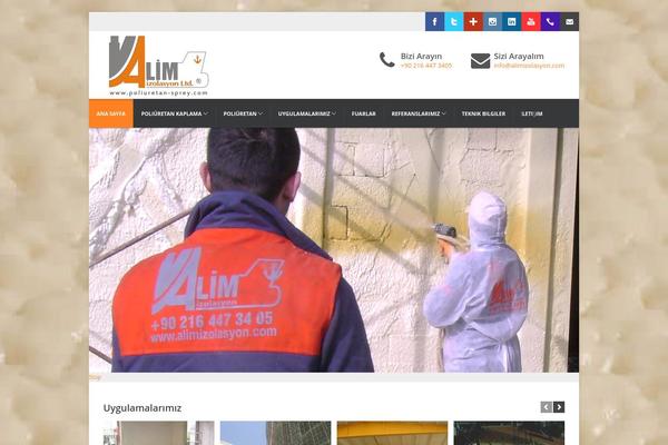 CoWorker theme site design template sample