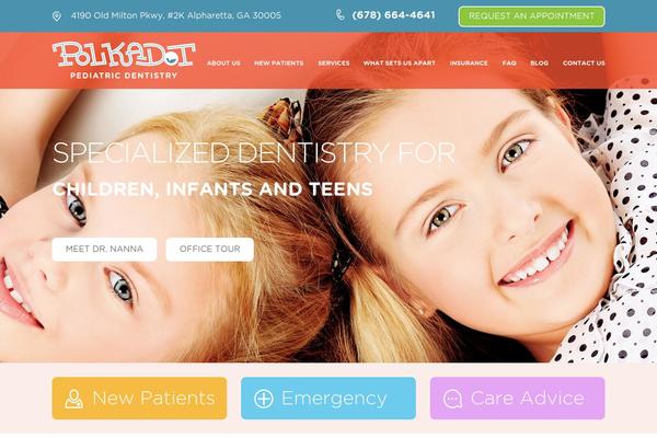 polkadotdental.com site used Polkadot