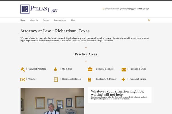 Thelaw theme site design template sample