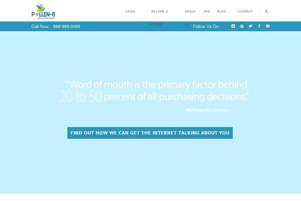 Vision_wp theme site design template sample