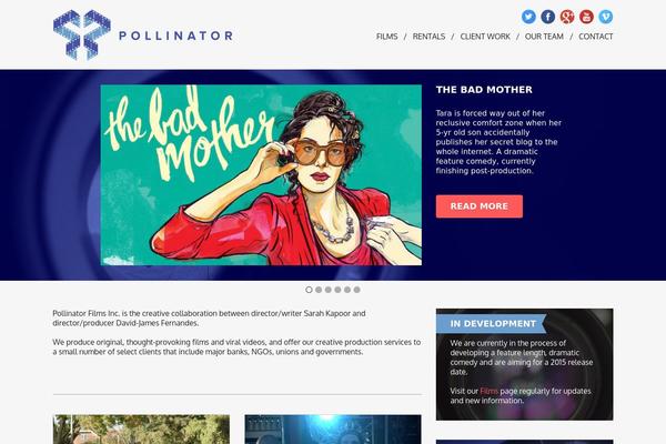 Wise theme site design template sample