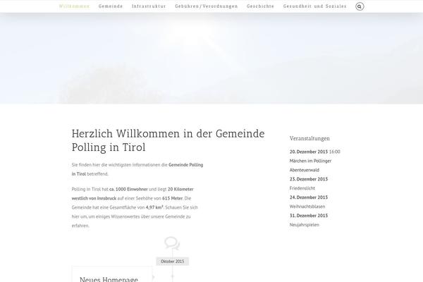 Avada3 theme site design template sample