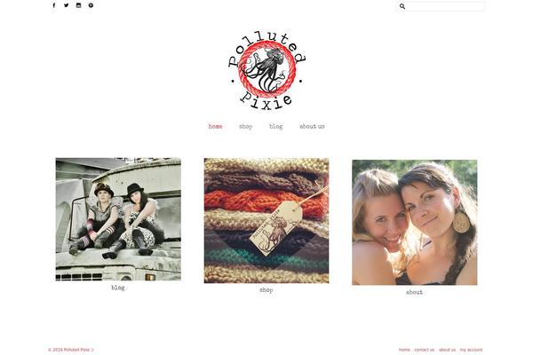 Site using Etsy Shop plugin