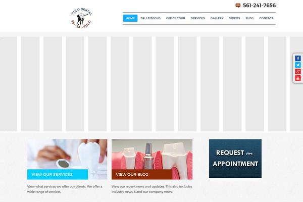 Medicate theme site design template sample