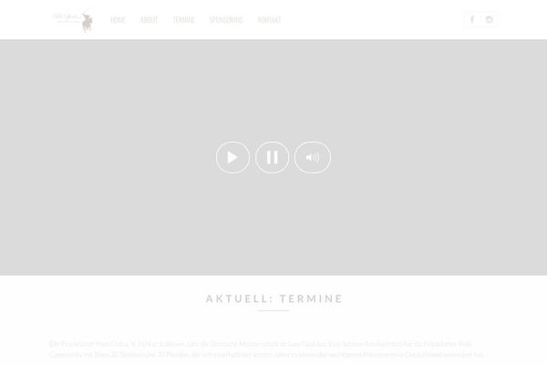 Choco theme site design template sample