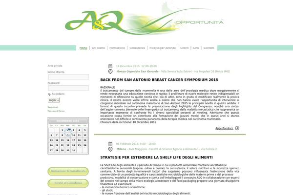 Site using Blog Post Calendar Widget plugin